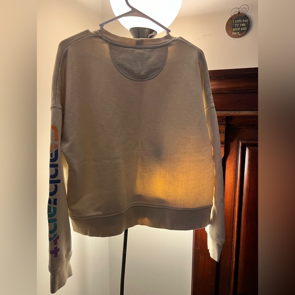 Carhartt womans Tencel Fiber Series Sweatshirt - Cream - Picture 4 of 5